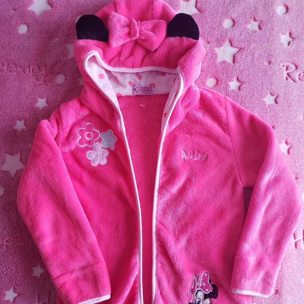 Minnie Sleepwear PJ Robe 6/6x